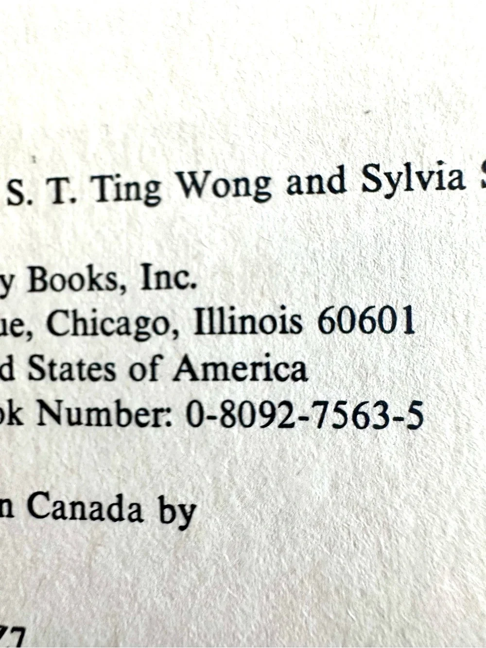 Long-Life Chinese Cookbook - Red Cover